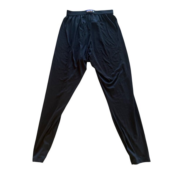 Patagonia Capilene Black Base Layer Pants Small Mens - Picture 1 of 6